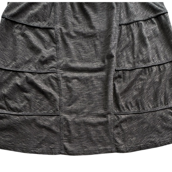 HORNY TOAD NWOT ORGANIC COTTON TURNSTYLE A-LINE SKIRT CHOCOLATE BROWN  | SMALL - Picture 3 of 7